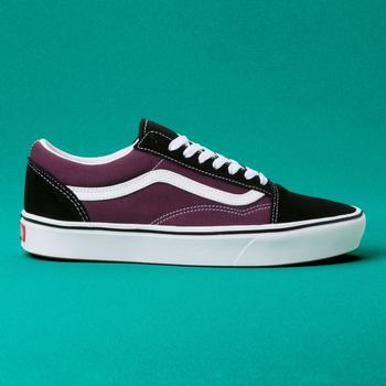 Damske Tenisky Vans Sport Comfycush Old Skool Čierne/Biele VA76IZJXN